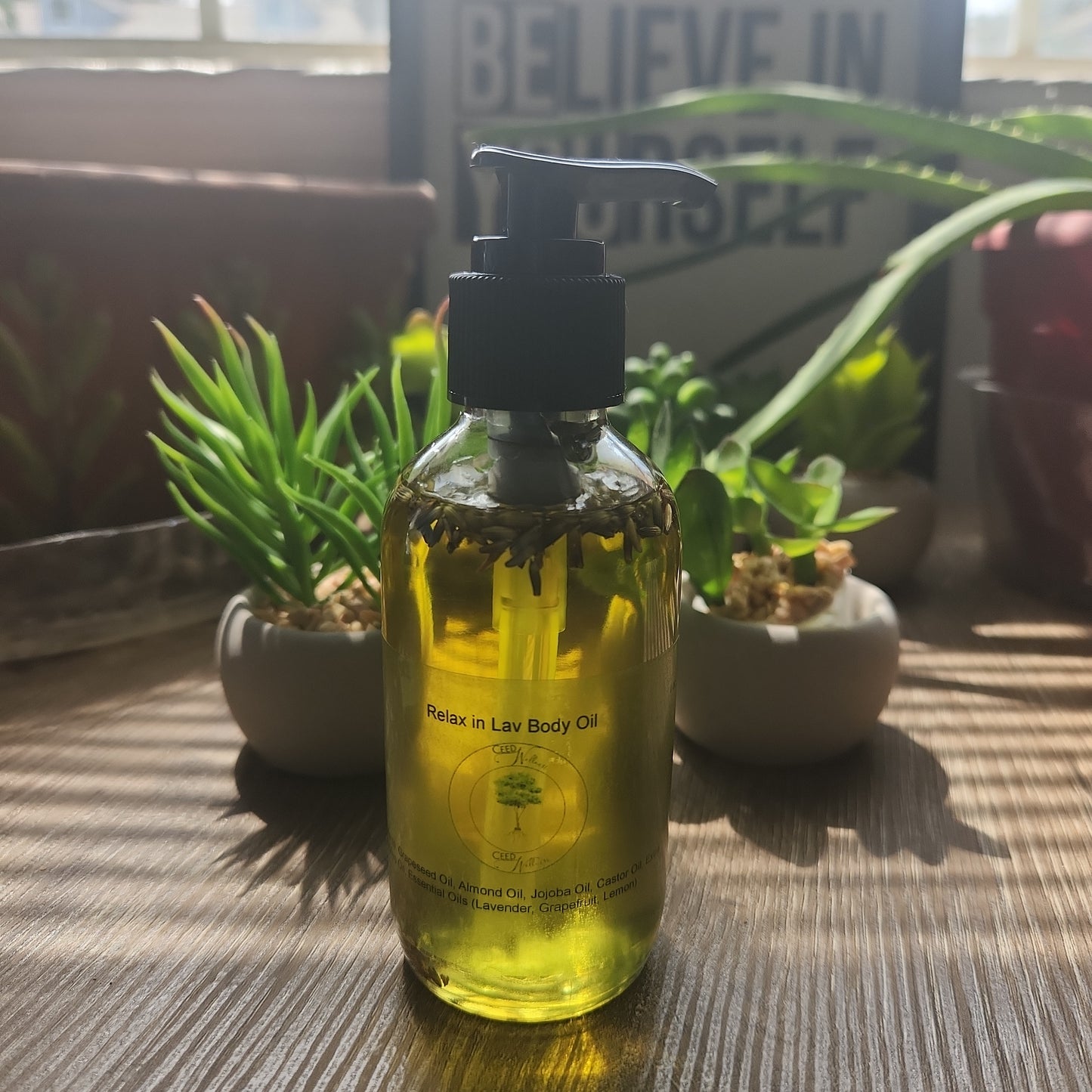 Relax in Lav Body Oil